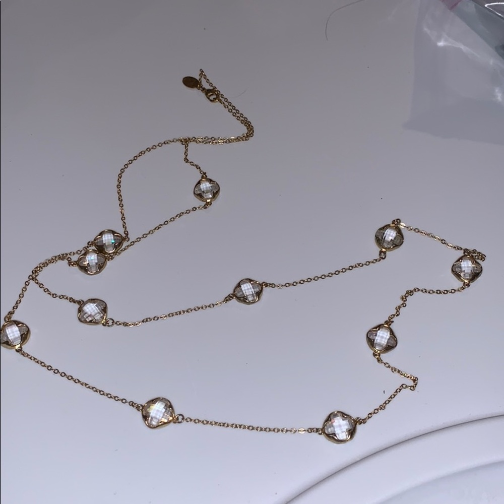 gold necklace